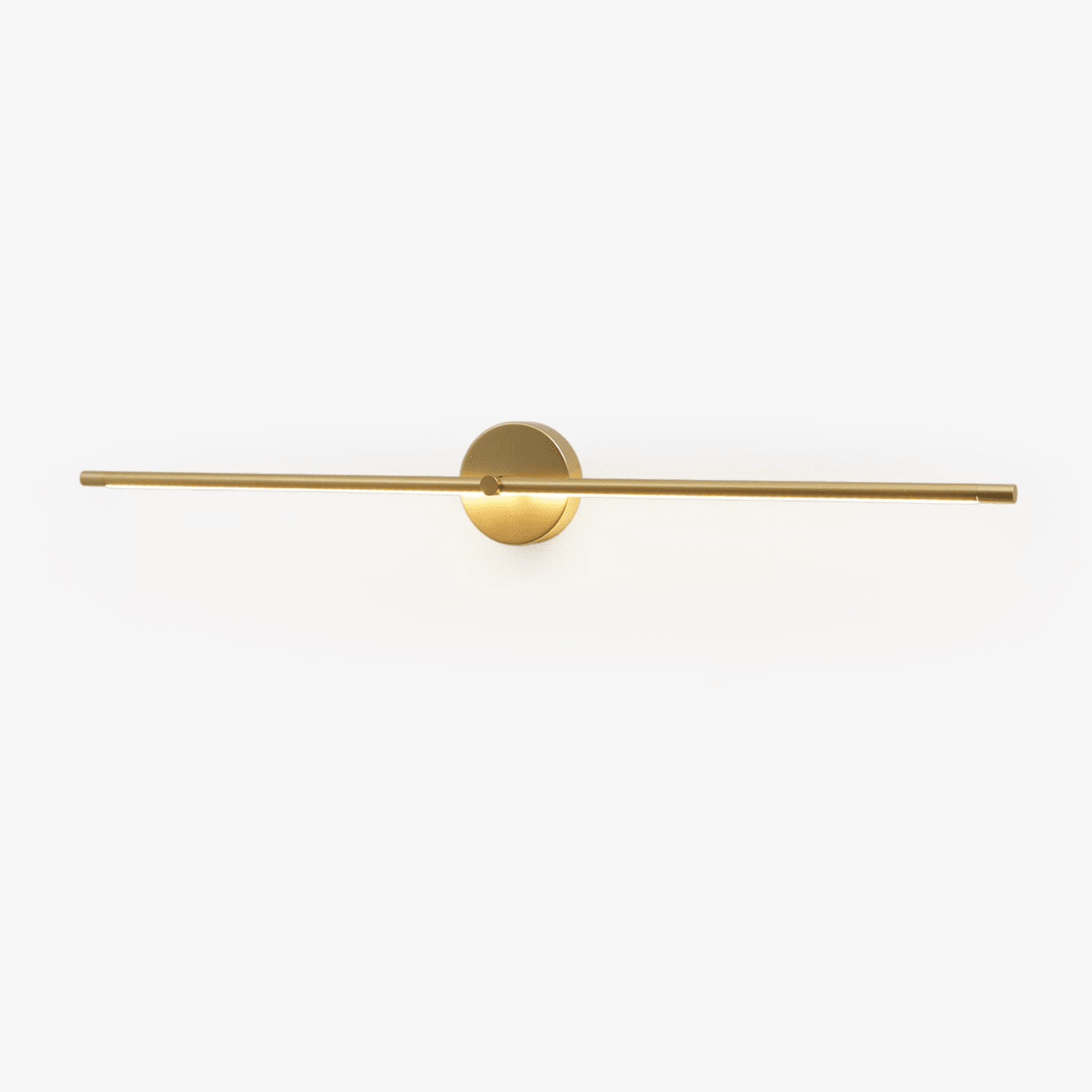 Minimalist Metal Linear Wall Light With Warm LED Glow — Ashbury Home & Living