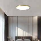 Minimalist Round LED Ceiling Light With Flush Mount Design