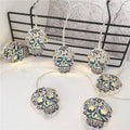 Halloween String Lights Battery Operated LED Fairy Lights with Themed Spooky Shades for Bedroom | Living Room and Party Decoration