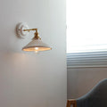 Vintage Ceramic Wall Light With Warm LED Glow in A — Ashbury Home & Living
