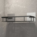 Adhesive Bathroom Shelf Drill-Free Shower Caddy Stainless Steel Wall Shelf Organiser for Shampoo and Toiletries