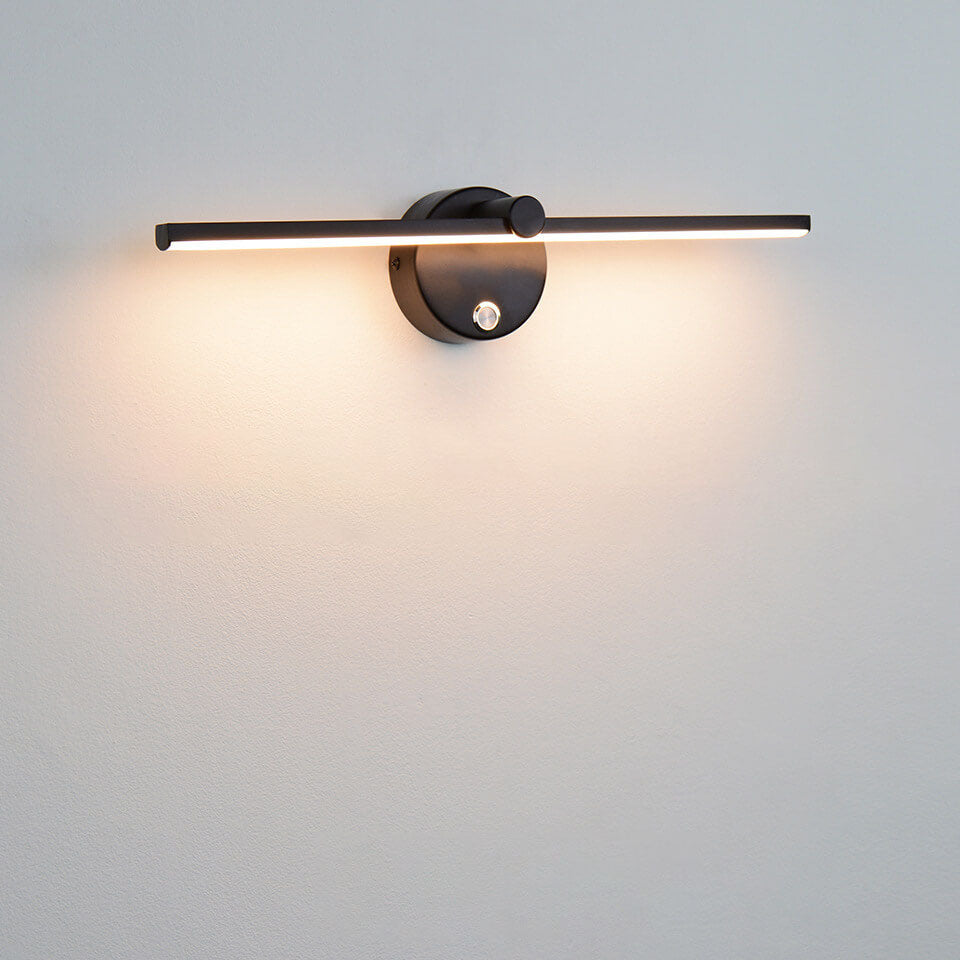 Modern Aluminium Wall Light for Living Room and Hallway in Black — Ashbury Home & Living