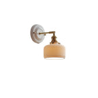Vintage Ceramic Wall Light With Warm LED Glow — Ashbury Home & Living