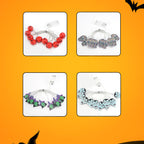 Halloween String Lights Battery Operated LED Fairy Lights with Themed Spooky Shades for Bedroom | Living Room and Party Decoration