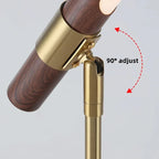 Modern Wood Table Lamp With Warm LED Glow for Home Office — Ashbury Home & Living