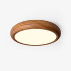 Scandinavian Wood Flush Mount Ceiling Light for Living Room — Ashbury Home & Living