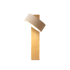 Modern Wood Wall Light with Bulb Included for Living Room in Wood Colour — Ashbury Home & Living
