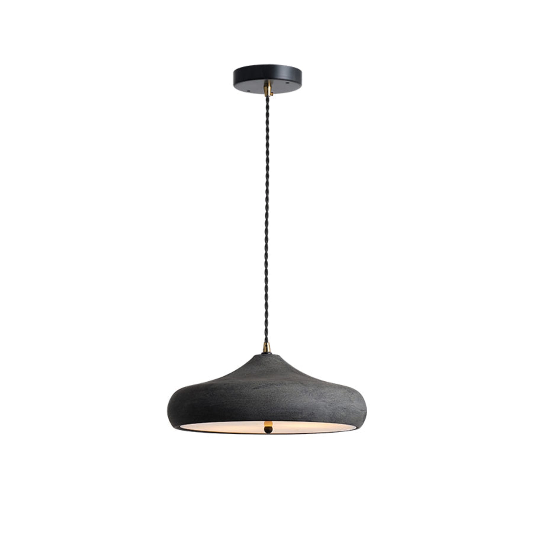 Contemporary Iron Pendant Light With Warm LED Glow — Ashbury Home & Living
