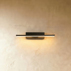 Modern Metal Wall Light for Living Room and Bedroom in Black — Ashbury Home & Living