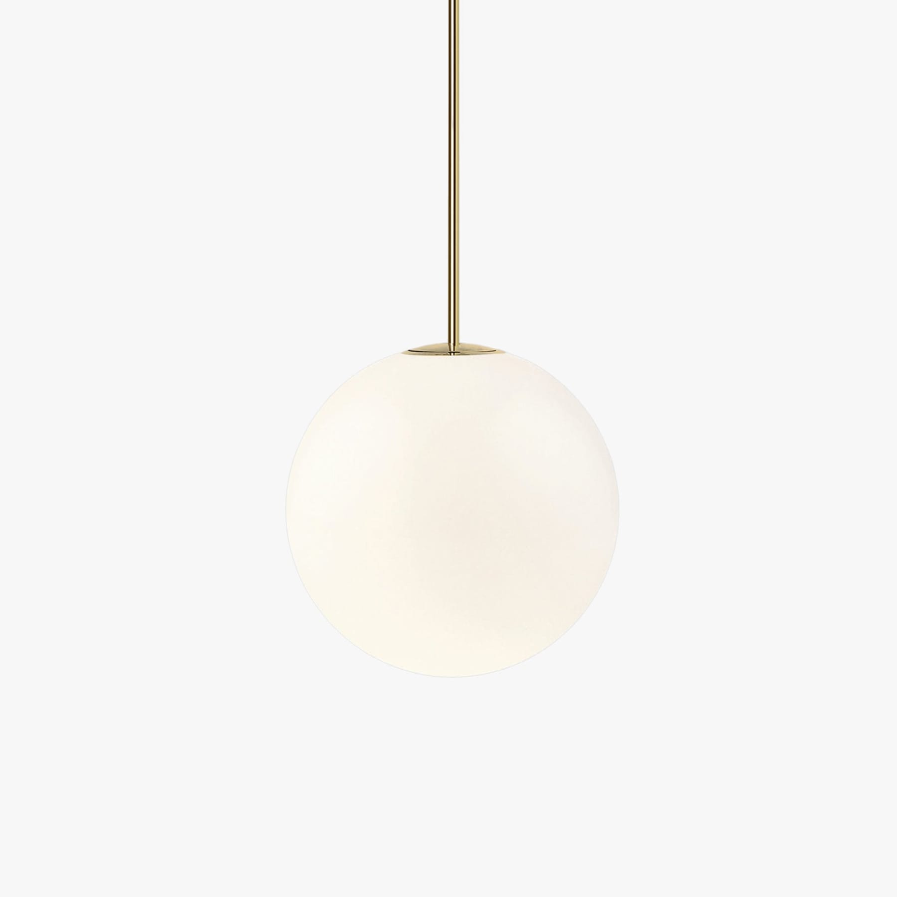 Modern Glass Pendant Light With Integrated LED for Dining Room — Ashbury Home & Living