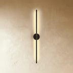Modern Aluminium Wall Light for Living Room and Hallway in Black — Ashbury Home & Living