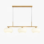 Modern Glass Pendant Light With Tri-Colour LED Glow — Ashbury Home & Living