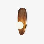 Modern Wood and Glass Wall Light for Living Room — Ashbury Home & Living