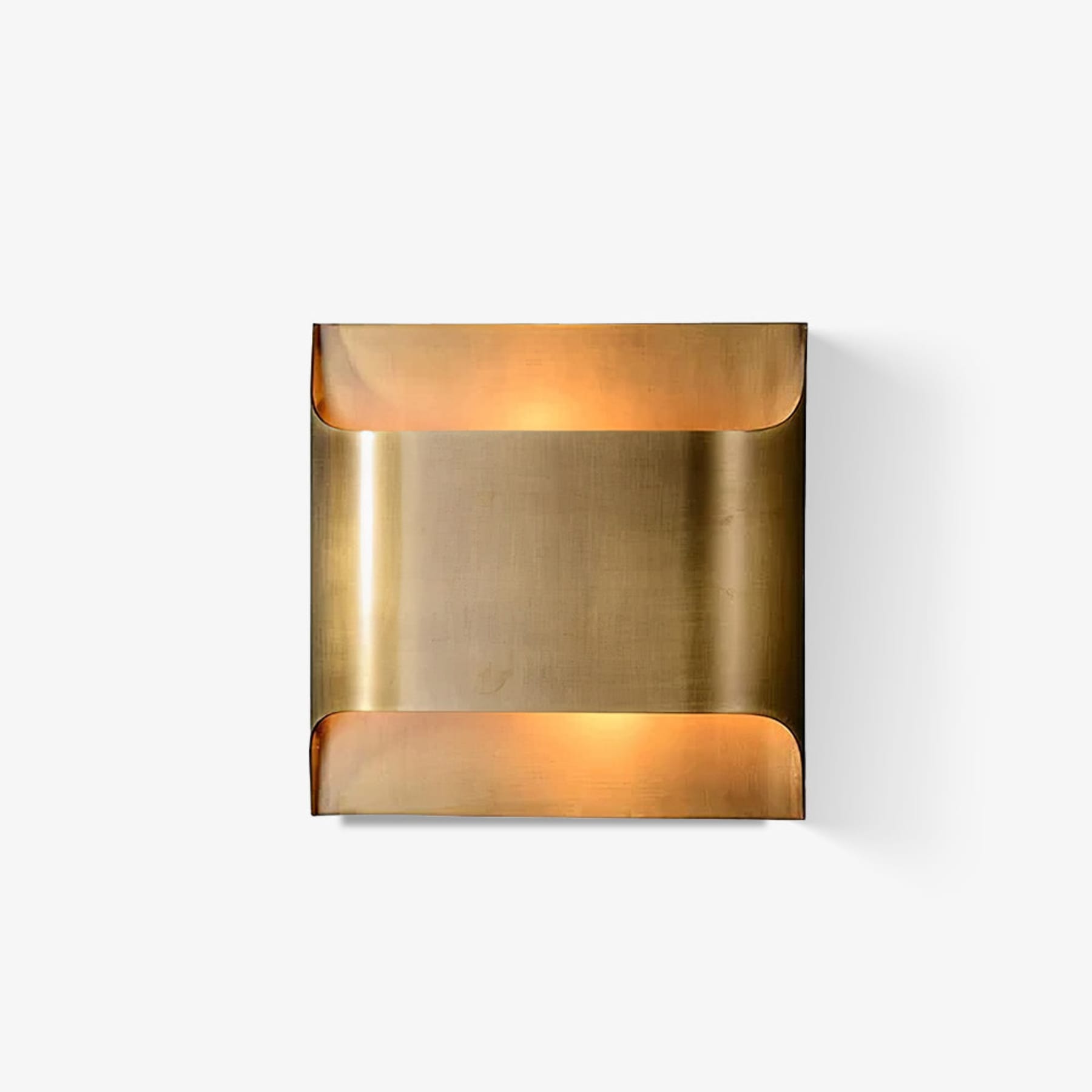 Modern Brass Wall Light With Warm LED Glow for Living Room — Ashbury Home & Living