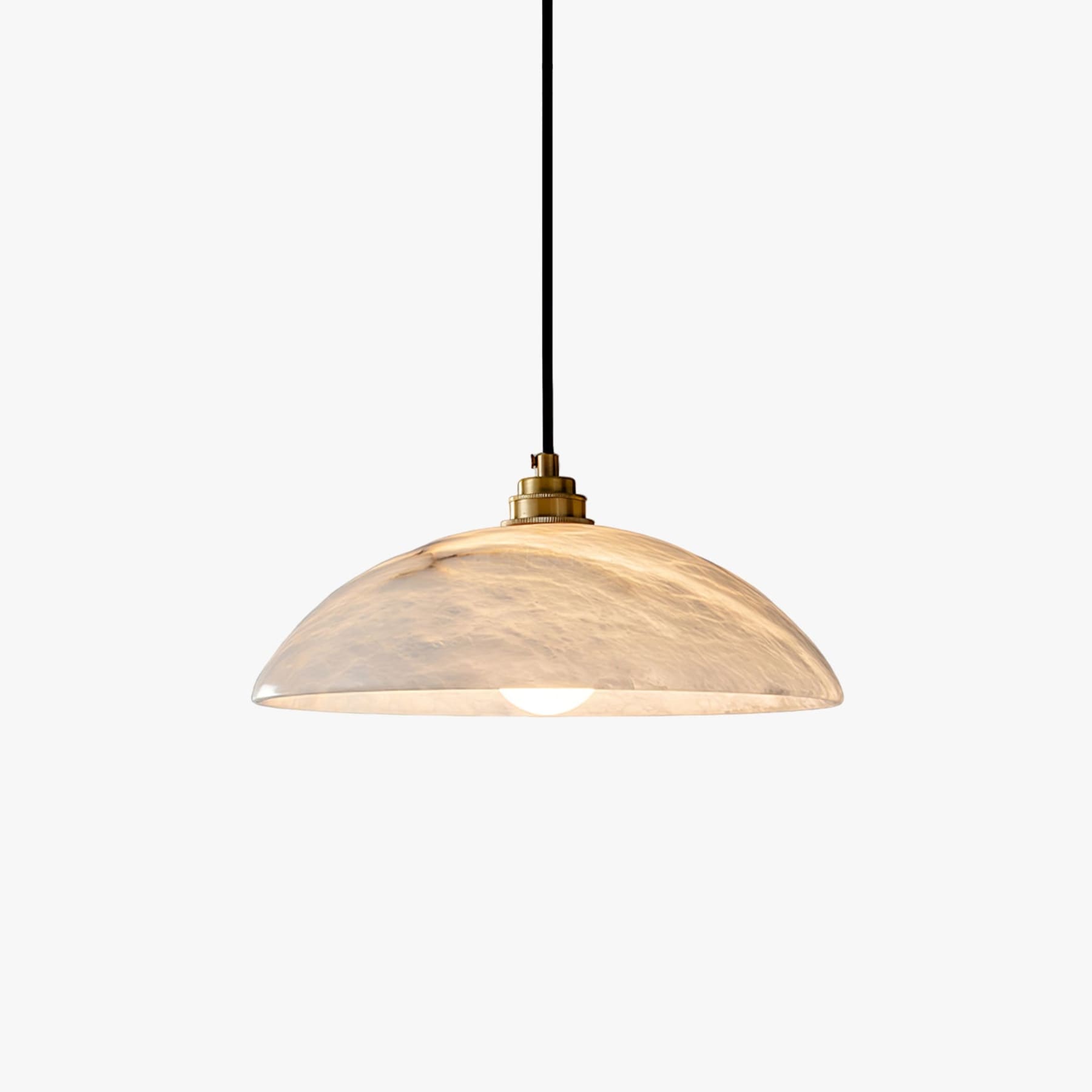 Modern Marble and Copper Pendant Light for Dining Room — Ashbury Home & Living