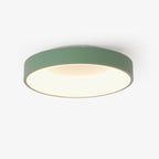 Modern Wrought Iron Flush Mount Ceiling Light With Tri-Colour LED Glow — Ashbury Home & Living