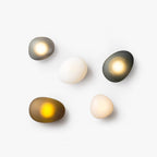 Modern Glass Wall Light With Warm Glass Shades — Ashbury Home & Living
