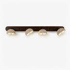 Modern Travertine Wall Light With Warm LED Glow for Living Room — Ashbury Home & Living