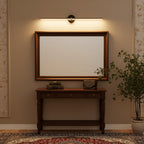 Minimalist Metal Linear Wall Light With Warm LED Glow — Ashbury Home & Living