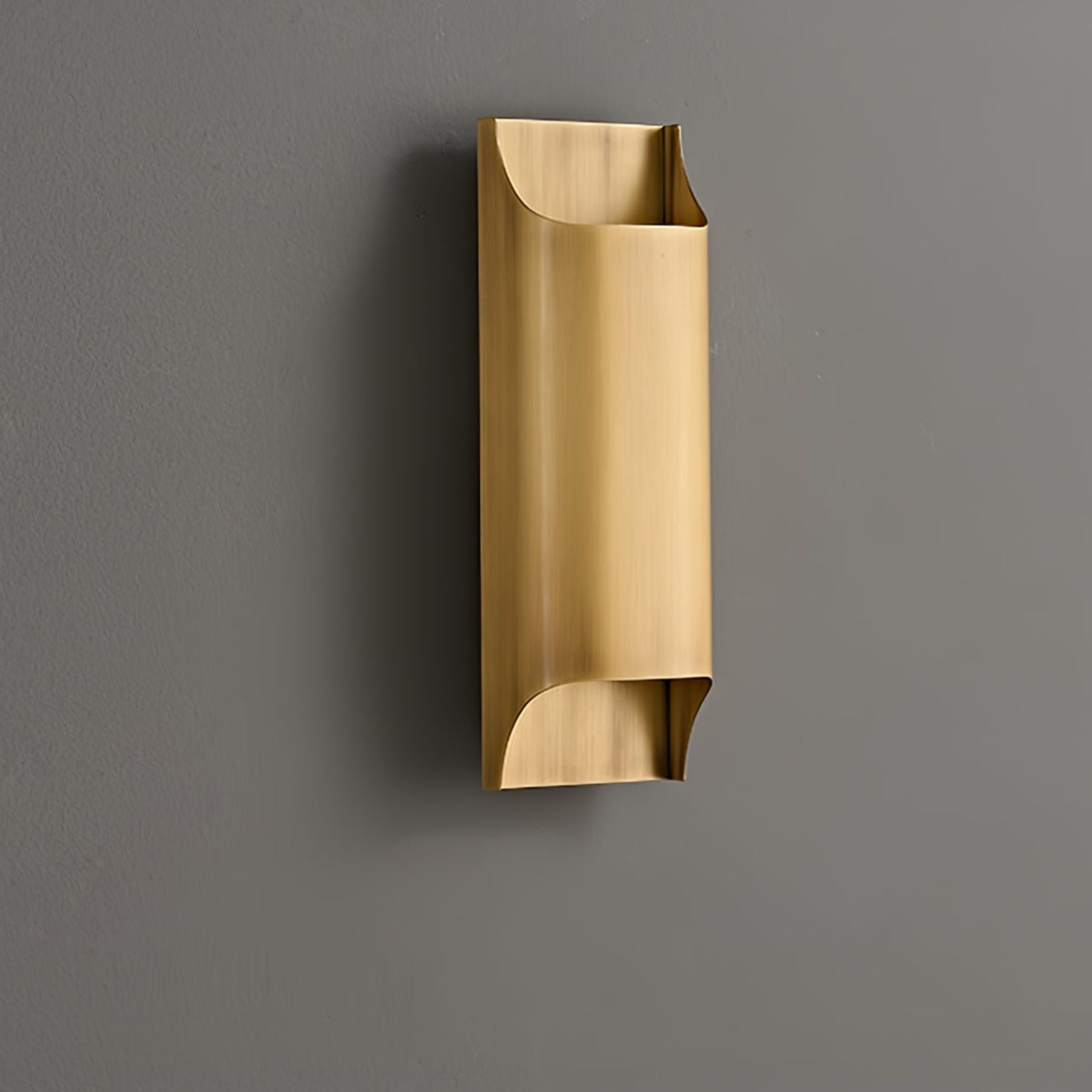 Modern Brass Wall Light With Warm LED Glow for Living Room — Ashbury Home & Living