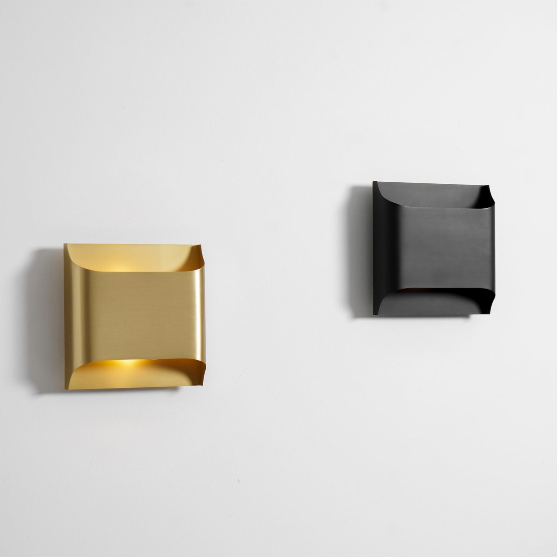 Modern Brass Wall Light With Warm LED Glow for Living Room — Ashbury Home & Living