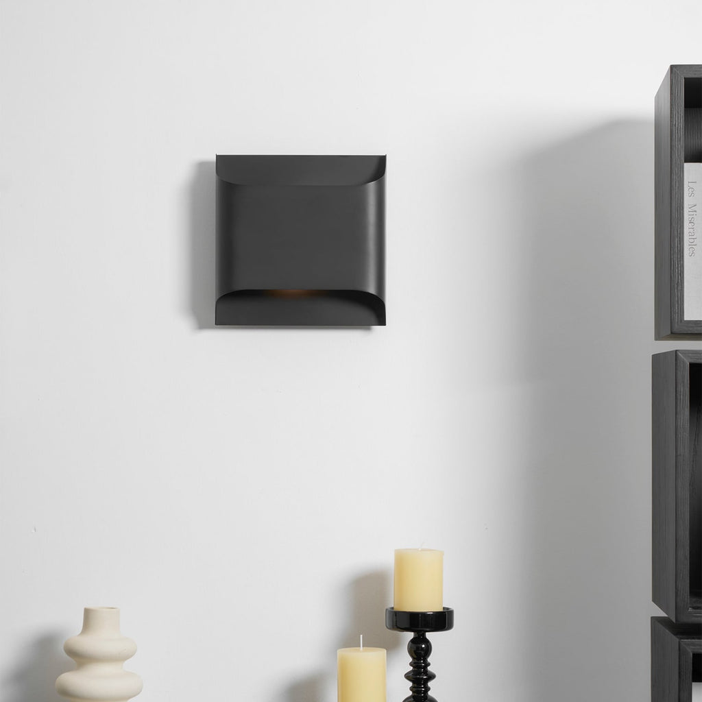 Modern Brass Wall Light With Warm LED Glow for Living Room — Ashbury Home & Living