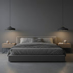 Contemporary Iron Pendant Light With Warm LED Glow — Ashbury Home & Living