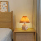Bohemian Rattan Table Lamp With Tri-Colour Warm Light — Ashbury Home & Living