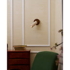 Modern Travertine Wall Light With Warm LED Glow — Ashbury Home & Living