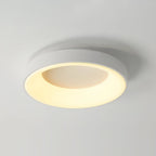 Modern Wrought Iron Flush Mount Ceiling Light With Tri-Colour LED Glow — Ashbury Home & Living