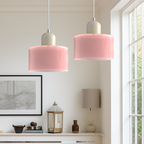Bauhaus Glass E27 Pendant Light for Kitchen
