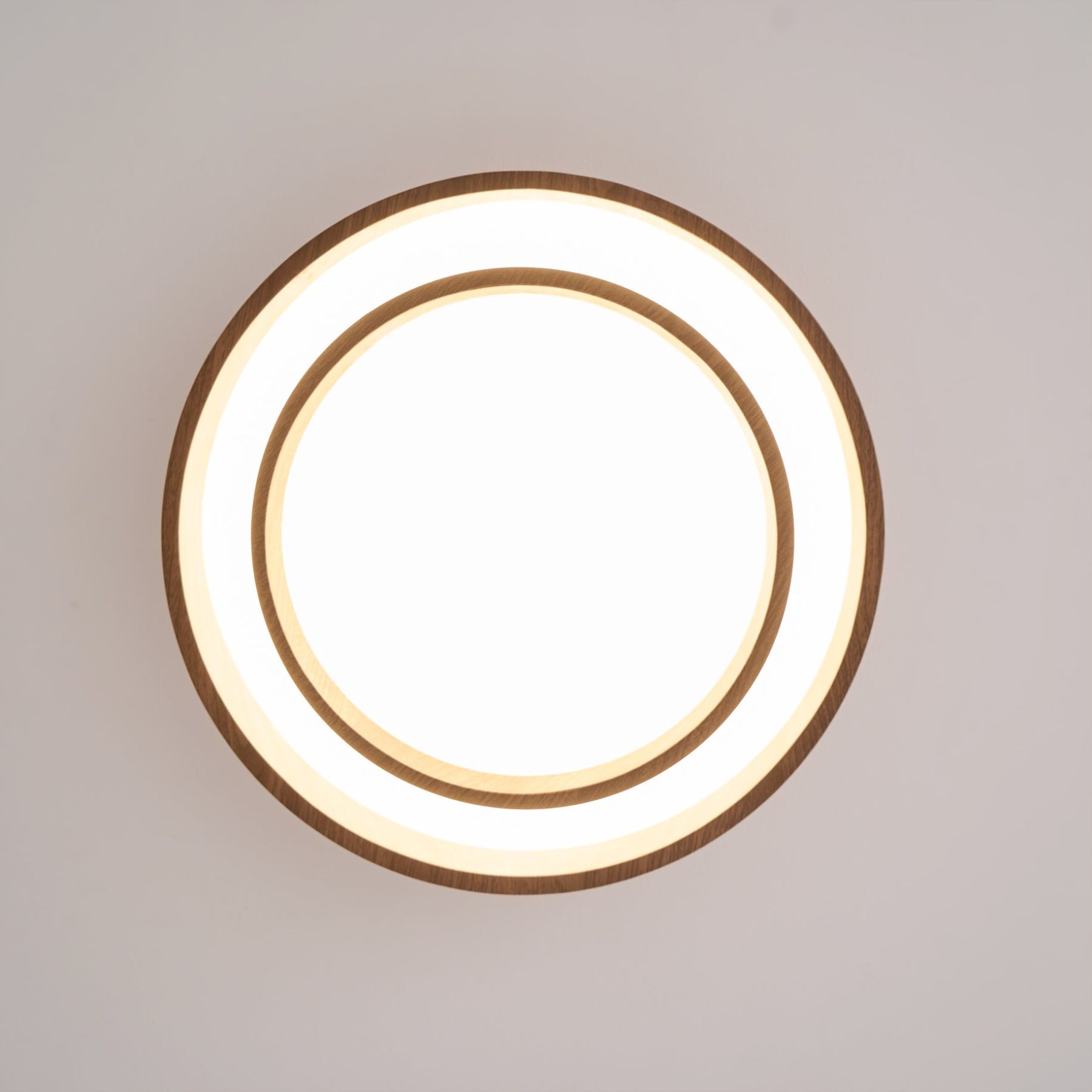 Scandinavian Wood Flush Mount Ceiling Light for Living Room — Ashbury Home & Living