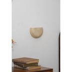 Modern Travertine Stone Wall Light for Living Room — Ashbury Home & Living