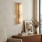 Modern Marble Wall Light With Warm LED Glow for Living Room — Ashbury Home & Living