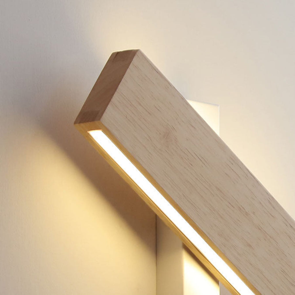 Modern Wood Wall Light for Living Room and Bedroom — Ashbury Home & Living