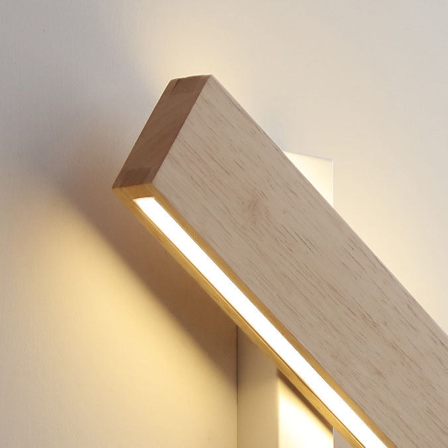 Modern Wood Wall Light for Living Room and Bedroom — Ashbury Home & Living