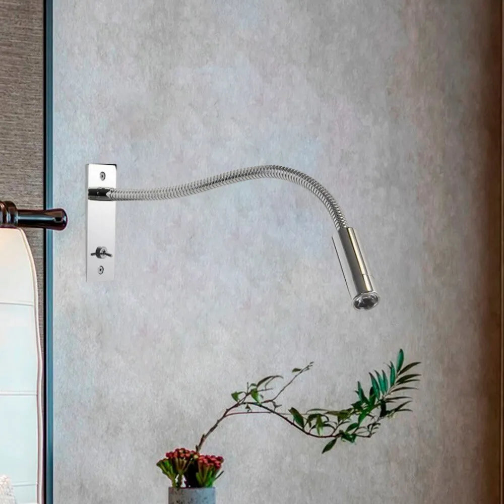 Modern Metal Wall Light for Bedroom and Home Office — Ashbury Home & Living