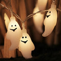 Halloween Ghost Fairy Lights LED String Lights Decorative Ghost Shaped Lights for Garden | Bedroom | Tree and Party Decoration