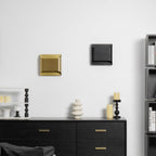 Modern Brass Wall Light With Warm LED Glow for Living Room — Ashbury Home & Living