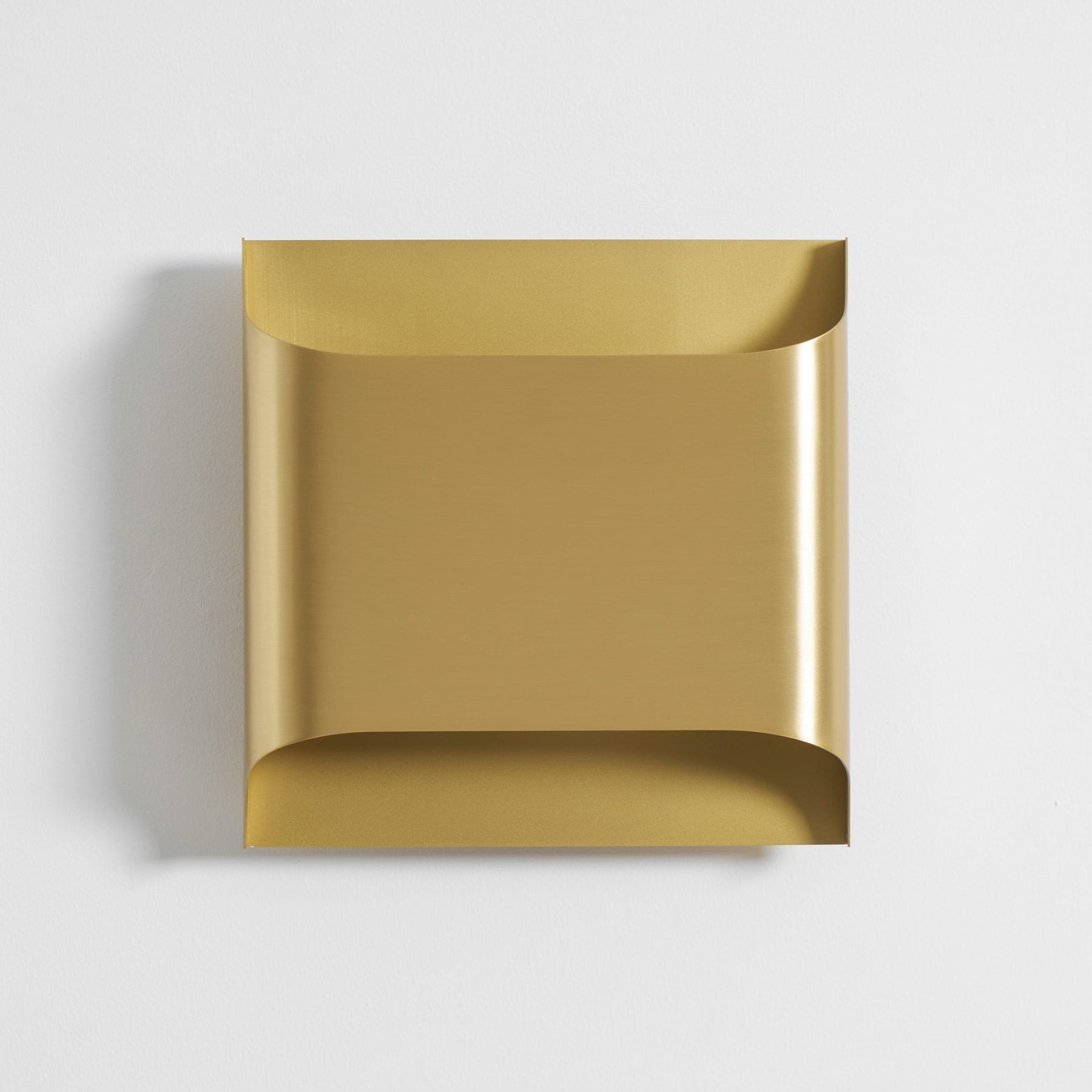 Modern Brass Wall Light With Warm LED Glow for Living Room in Brass — Ashbury Home & Living