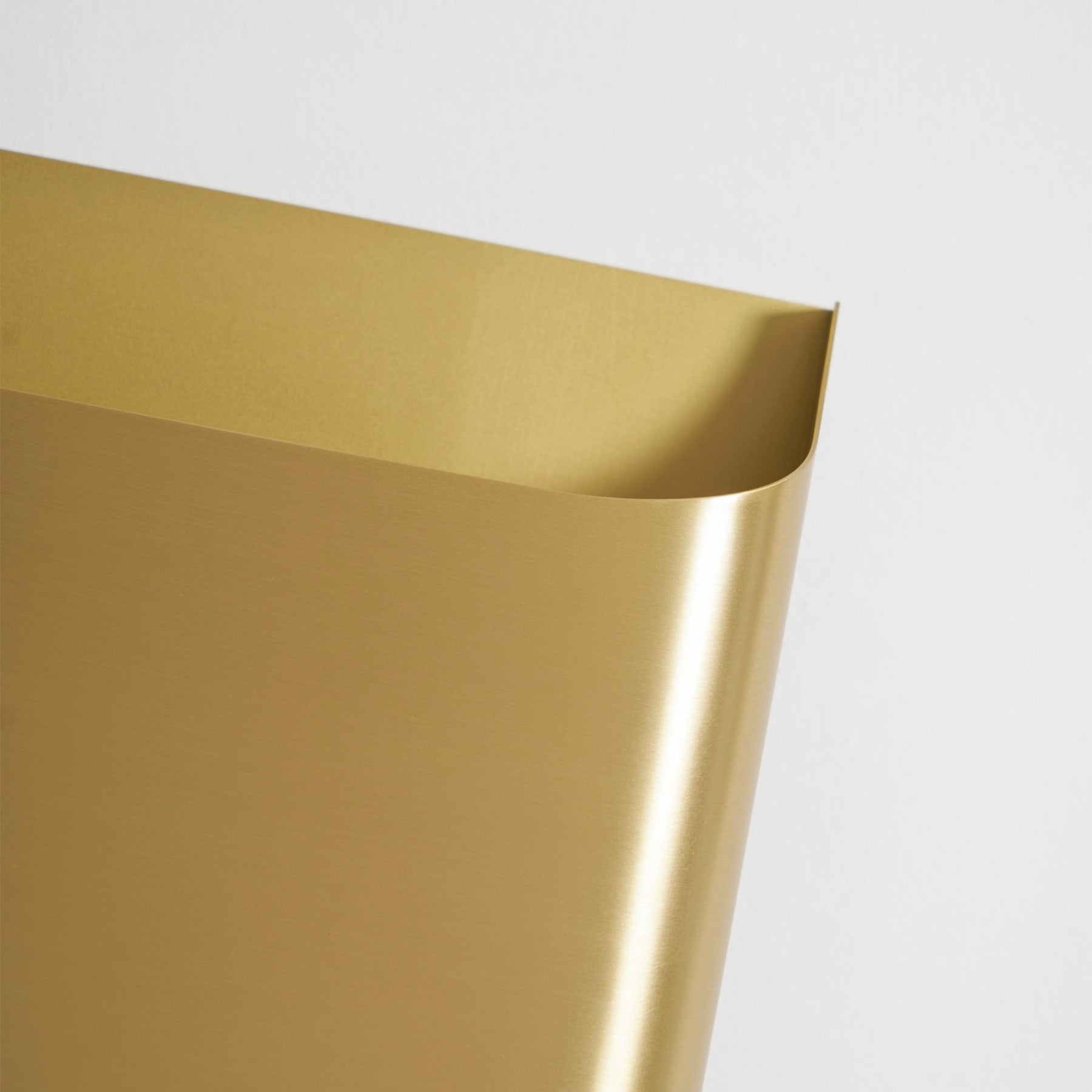 Modern Brass Wall Light With Warm LED Glow for Living Room — Ashbury Home & Living
