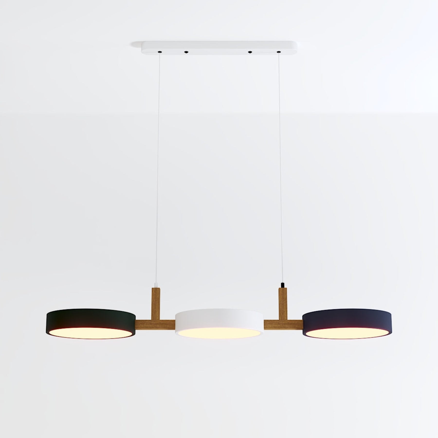 Modern Iron Linear Pendant Light for Dining Room — Ashbury Home & Living