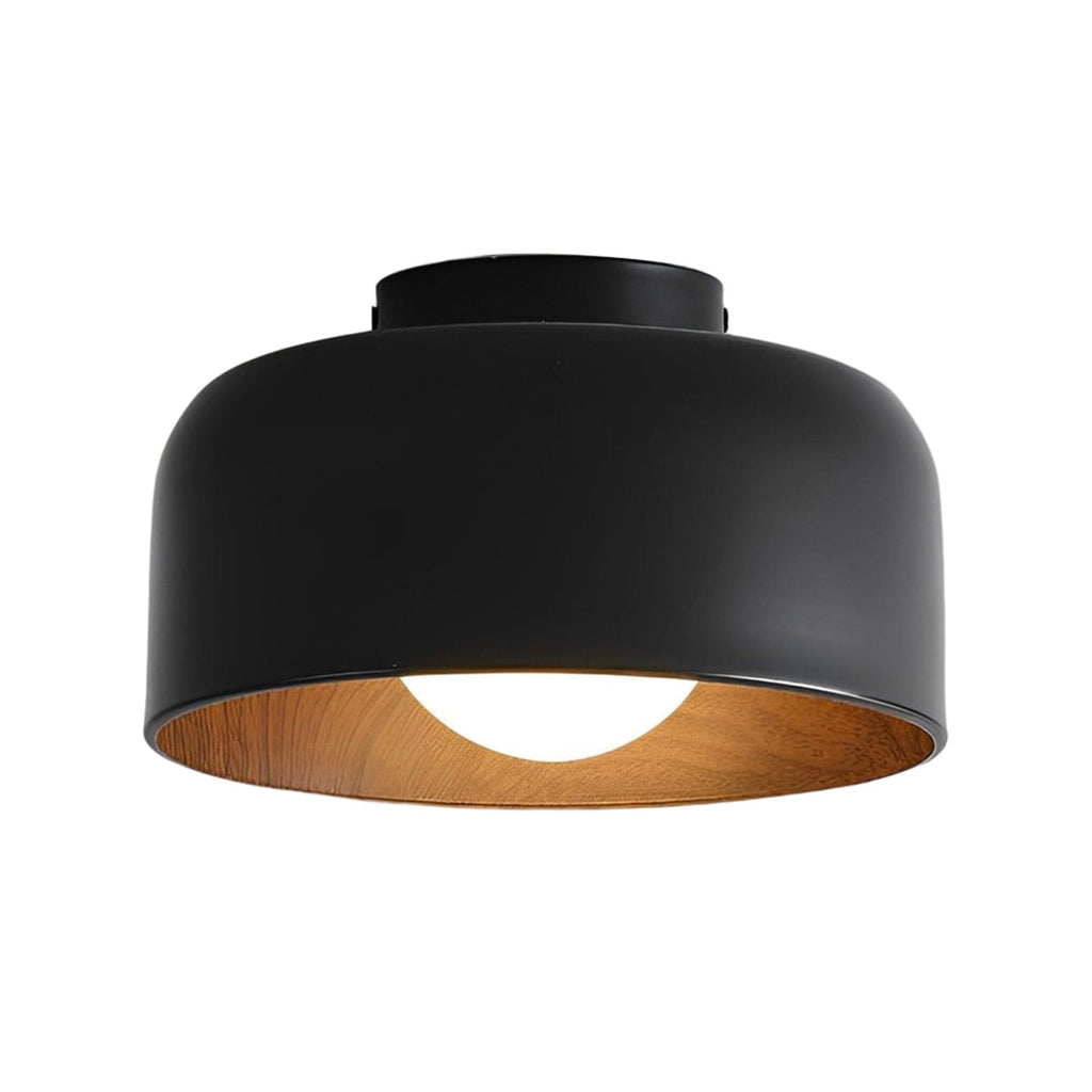 Modern Iron Semi-Flush Mount Ceiling Light for Living Room — Ashbury Home & Living