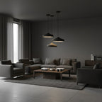 Contemporary Iron Pendant Light With Warm LED Glow — Ashbury Home & Living