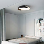 Modern Wood Flush Mount Ceiling Light for Living Room — Ashbury Home & Living