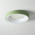 Modern Wrought Iron Flush Mount Ceiling Light With Tri-Colour LED Glow — Ashbury Home & Living