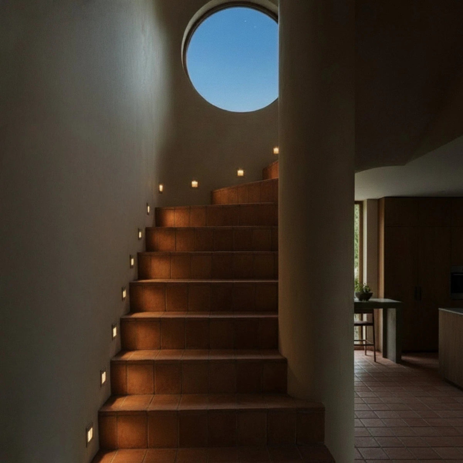 Minimalist Matte Plastic Wall Light for Hallway and Bedroom — Ashbury Home & Living
