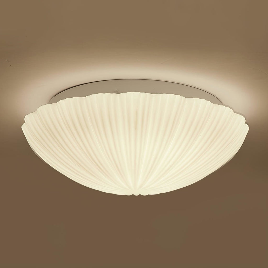 Modern Glass Flush Mount Ceiling Light — Ashbury Home & Living