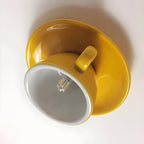 Modern Ceramic Semi-Flush Mount Ceiling Light — Ashbury Home & Living