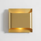 Modern Brass Wall Light With Warm LED Glow for Living Room — Ashbury Home & Living